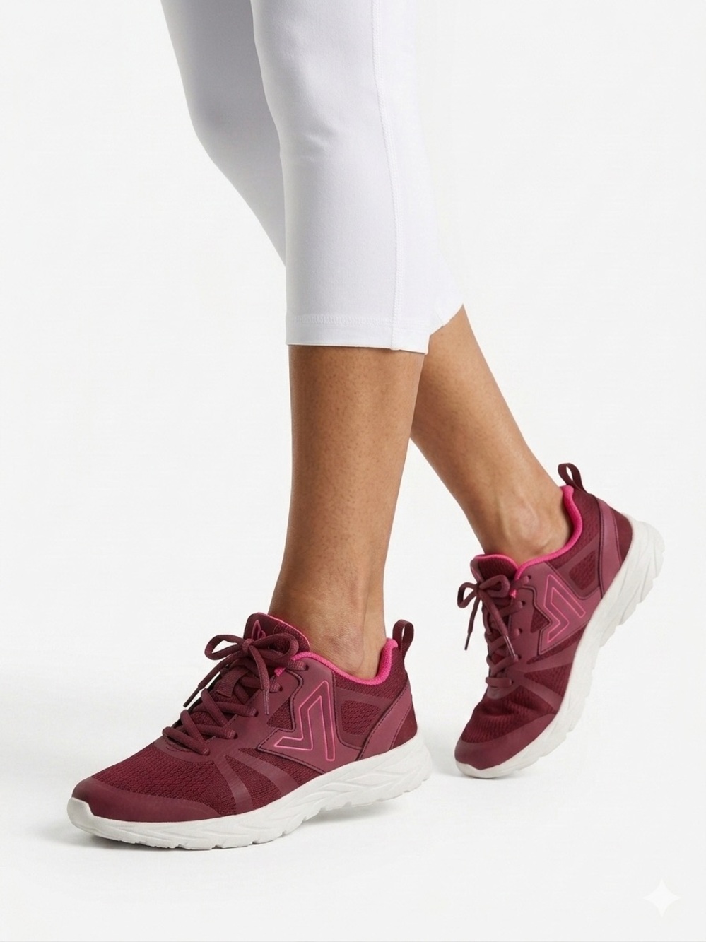 Vionic Brisk Miles Sneakers Shiraz Pink Orthotic Walking Shoe 7
